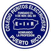 Sello del Colegio de Peritos Electricistas de Puerto Rico